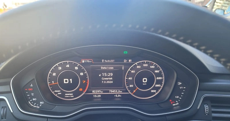 Audi A5 cena 155000 przebieg: 86000, rok produkcji 2019 z Gdańsk małe 211